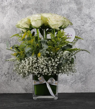 Our Prayers Flower Vase