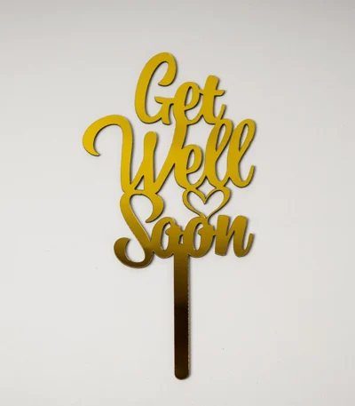 Get Well Soon Topper