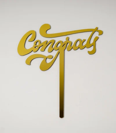 Congrats Topper