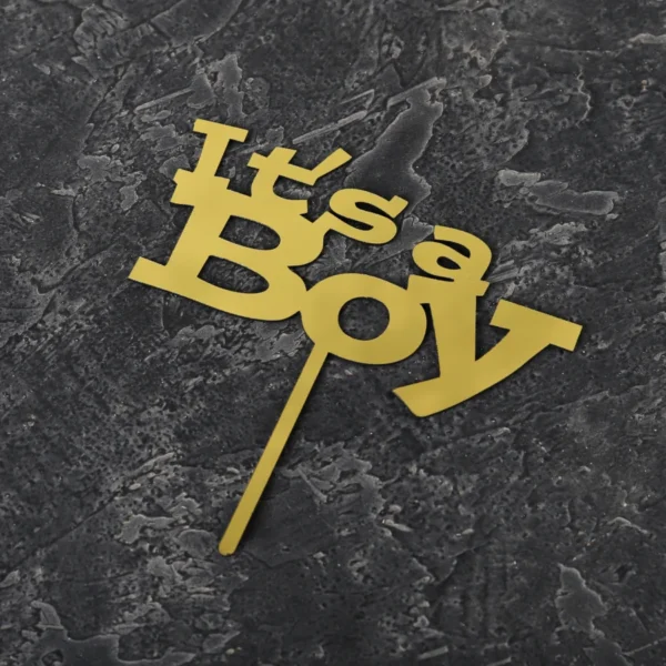 It's a Boy Topper