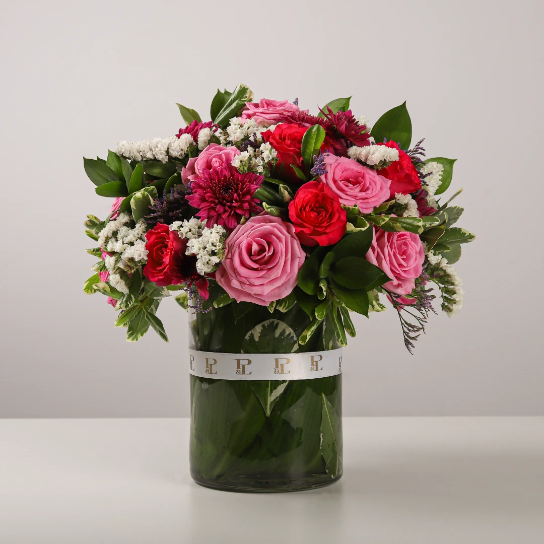 Friends Forever Flower Vase Arrangement Friends Forever Flower Vase Arrangement