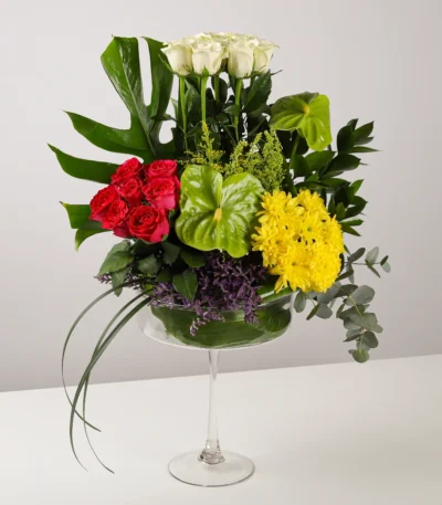 Forever Friendship Flower Vase Arrangement