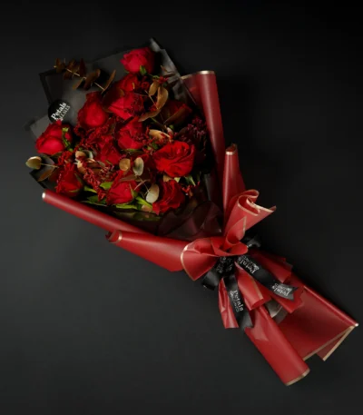 Ember Kiss Flower Bouquet