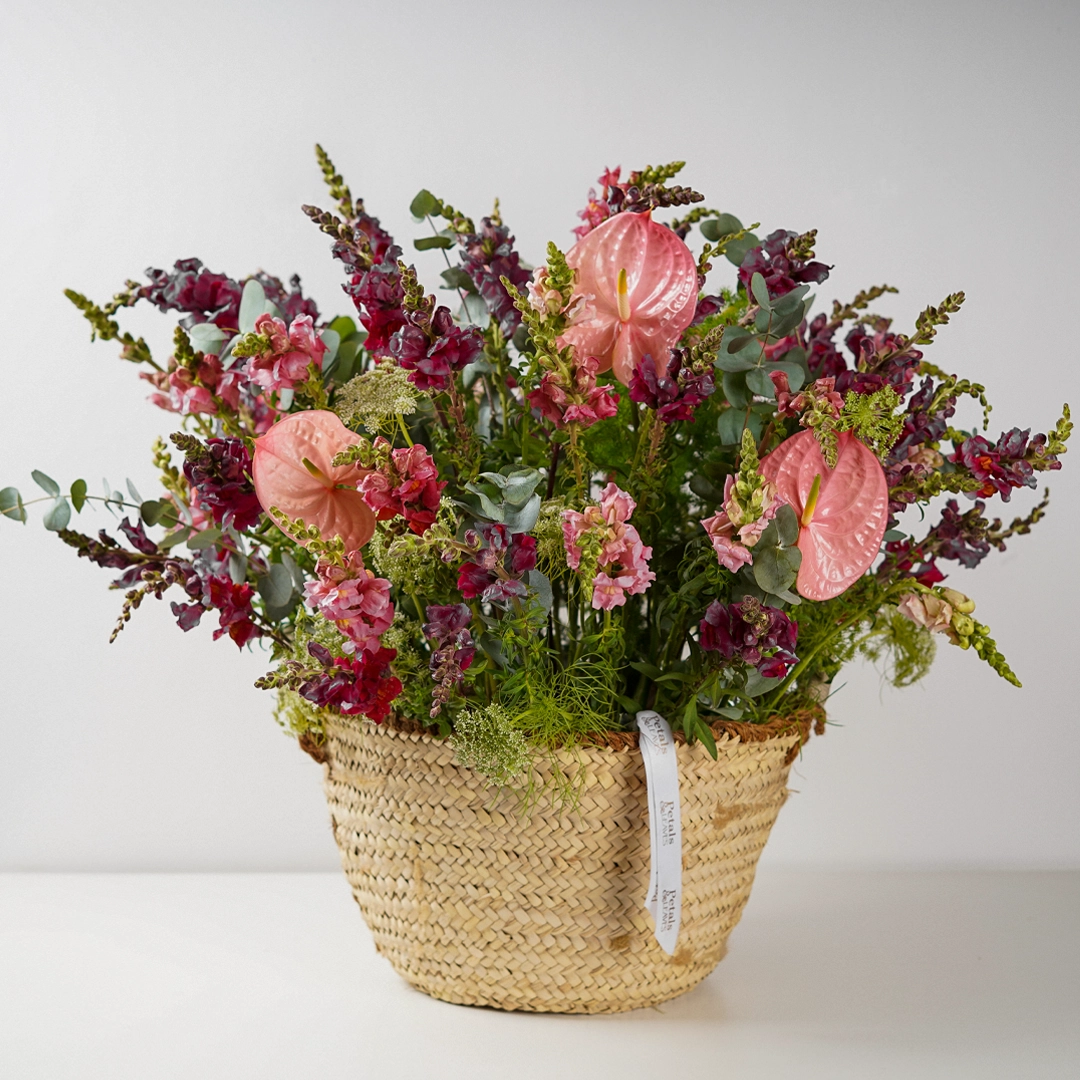 The Rustic Garden Flower Basket The Rustic Garden Flower Basket