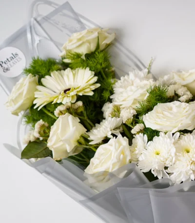 Lace Butterfly Flower Bouquet